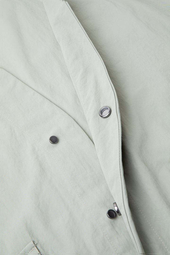VOERING UNI CRINCLE NYLON SS'24 LIGHT ARMY 