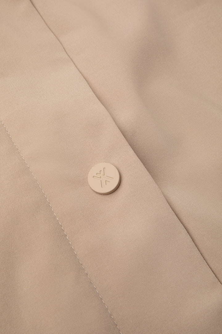NOT SO LONG TUBE STRETCH TWILL SS'24 BEIGE