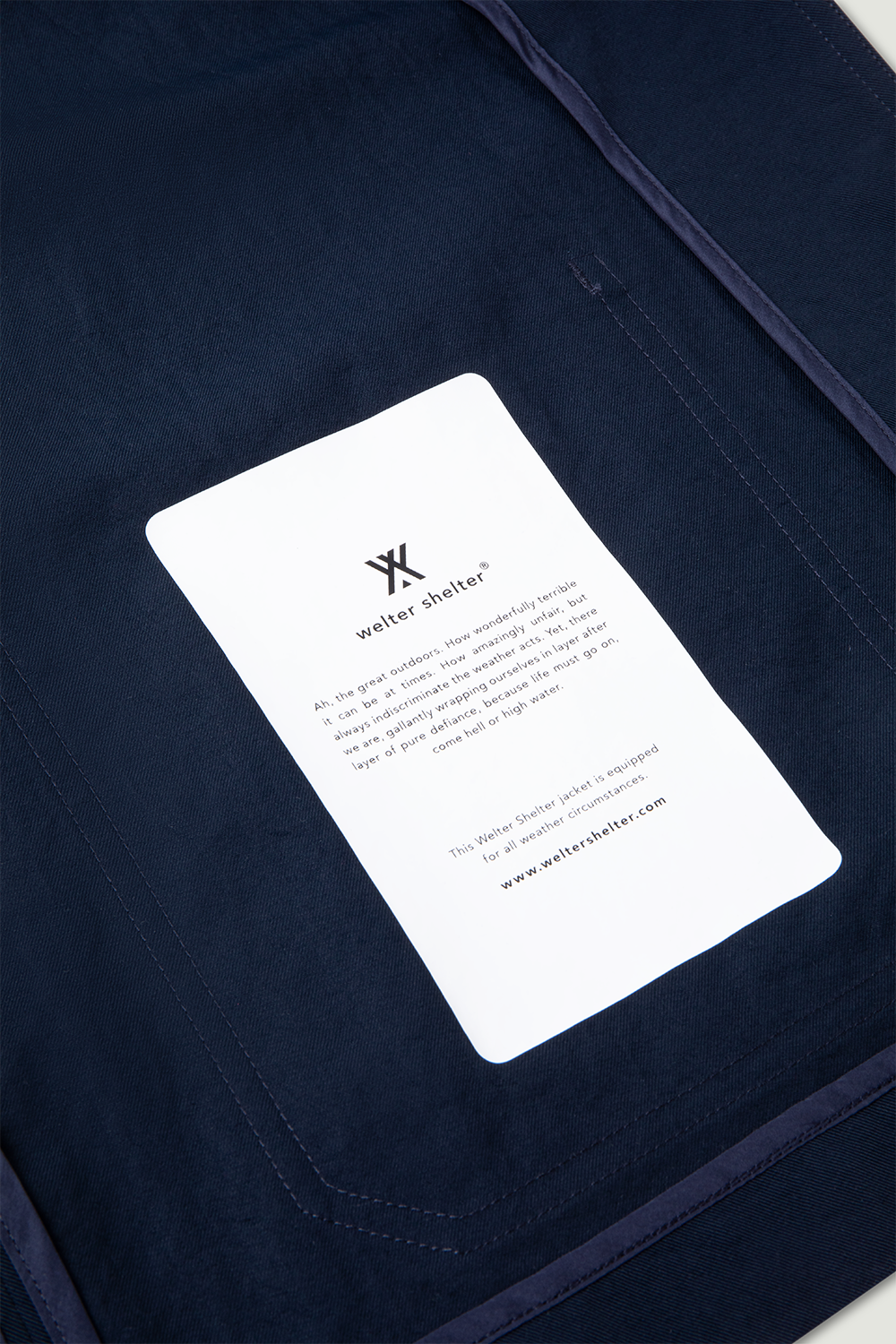 O-SHIRT CRINCLE NYLON SS'24 MARINE 