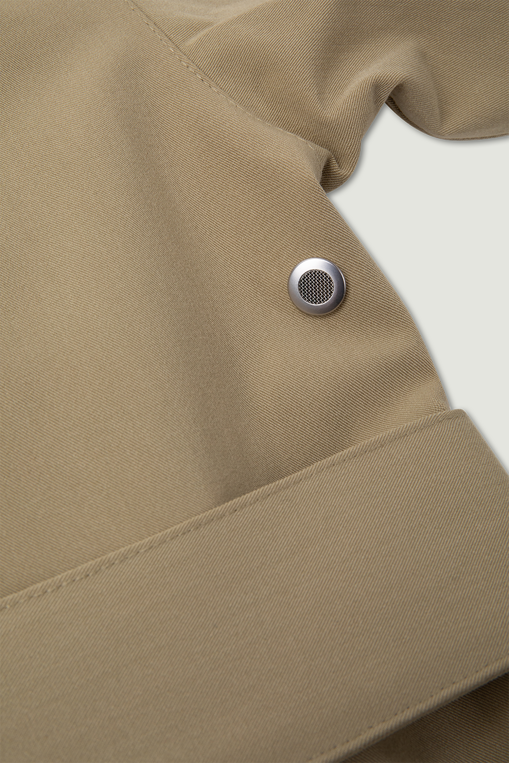 RACHEL G STRETCH TWILL SS'24 BEIGE 