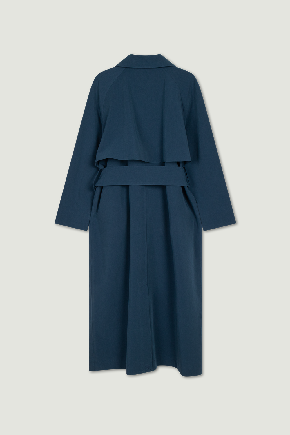 RUIMTE TRENCH SS'24 BLAUW 