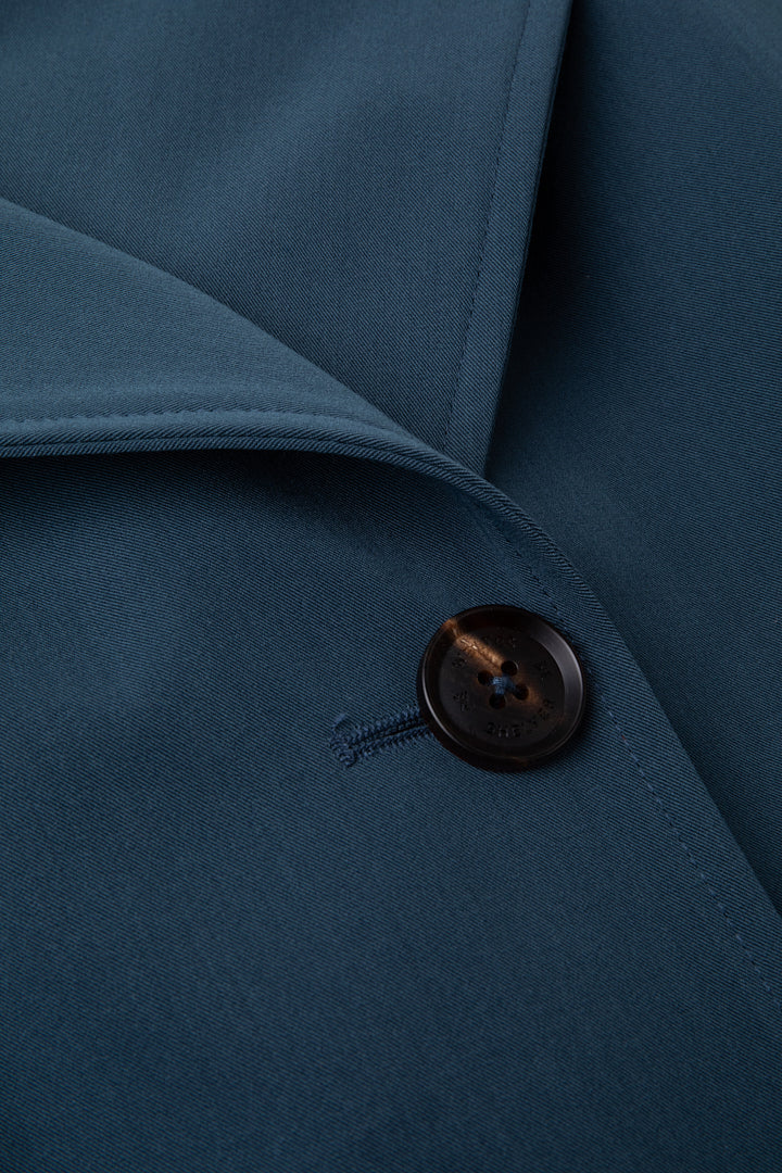 RUIMTE TRENCH SS'24 BLAUW 