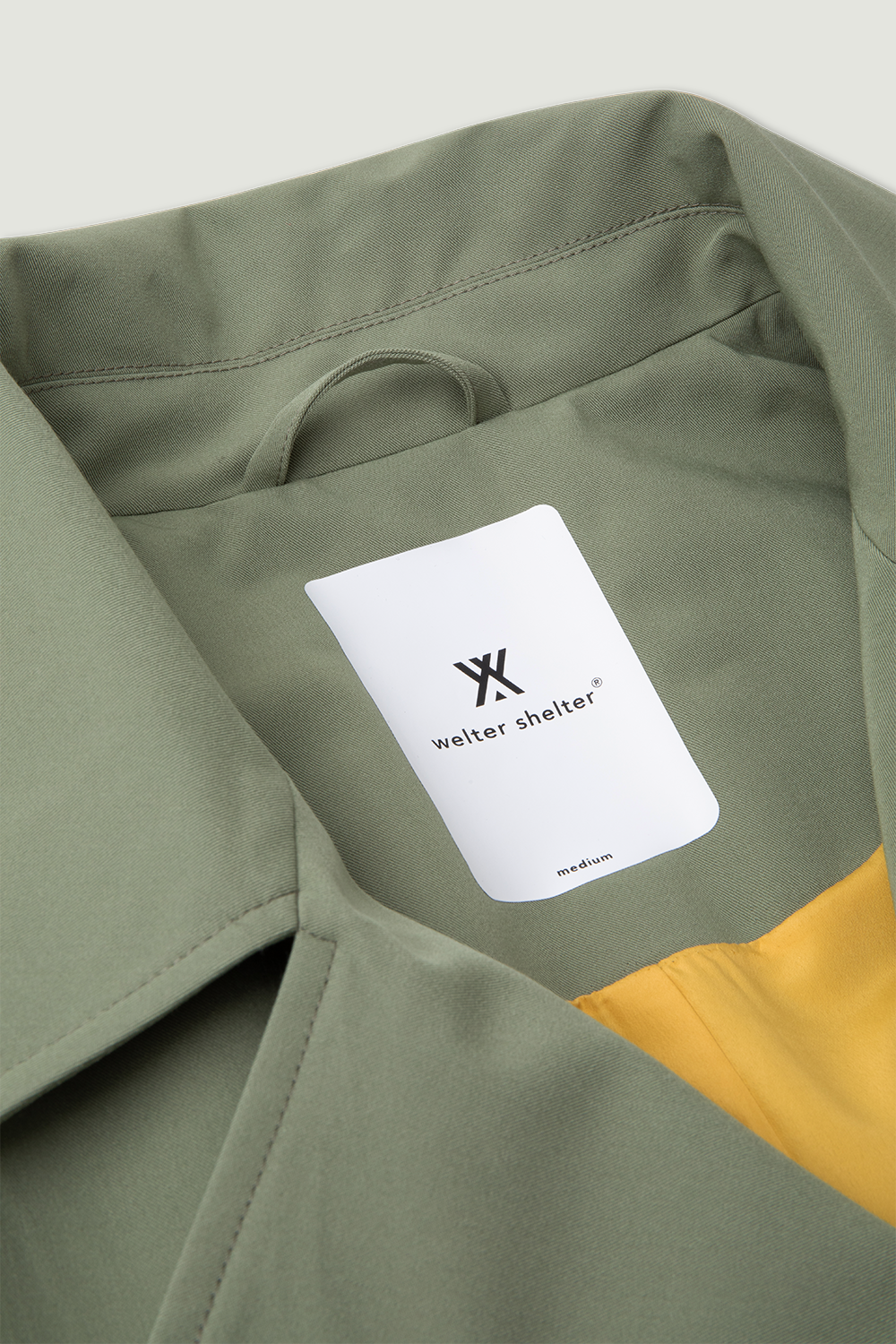 RUIMTE TRENCH SS'24 LIGHT ARMY 