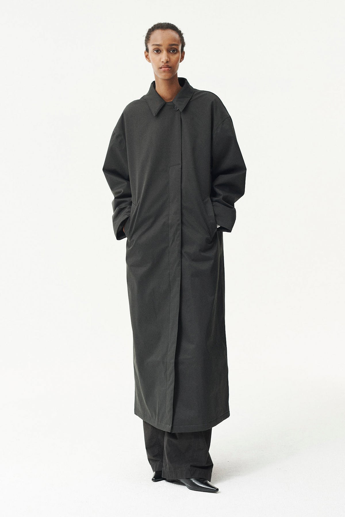 JANICE B LONG NIN SPIN AW26 WASHED BLACK
