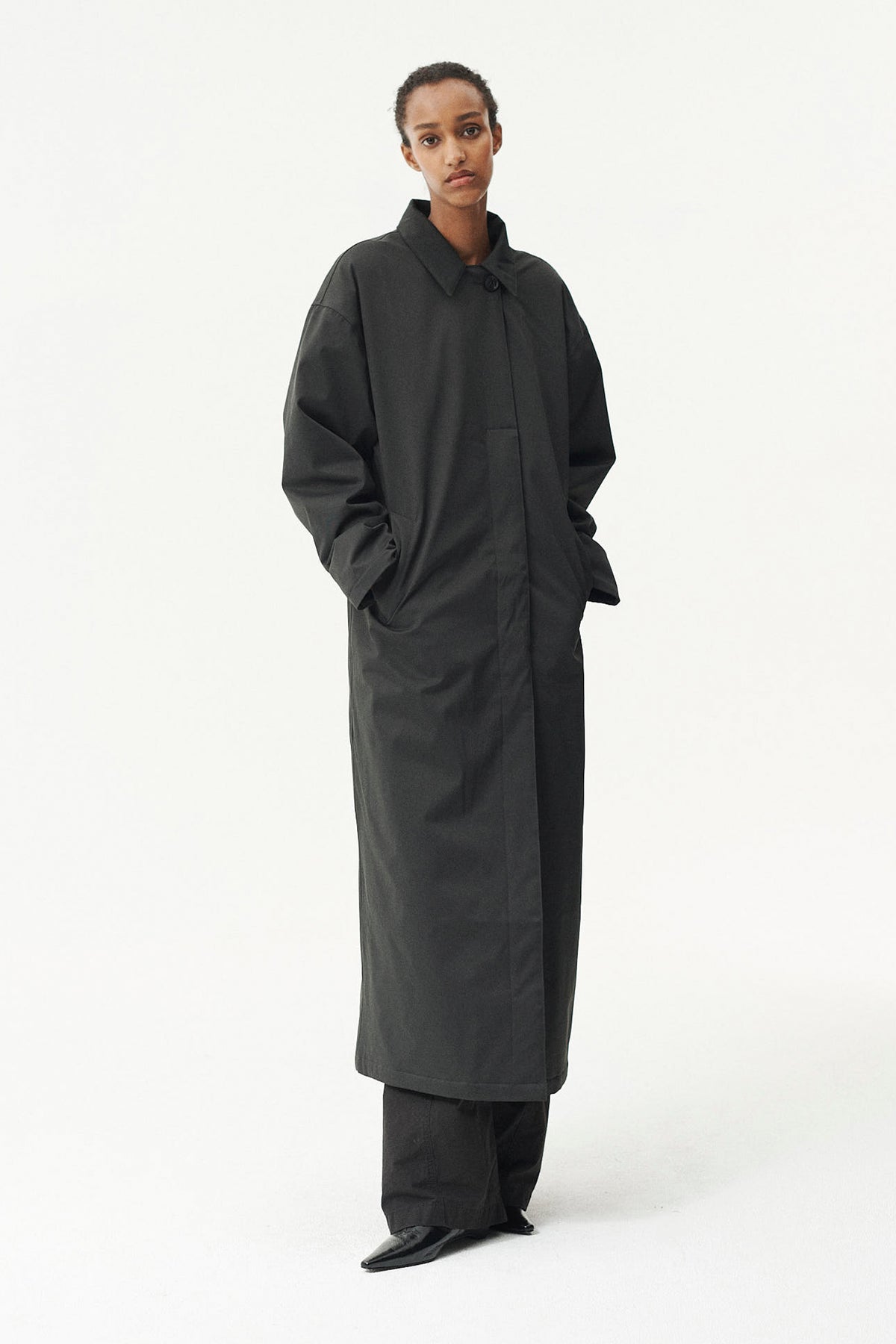 JANICE B LONG NIN SPIN AW26 WASHED BLACK