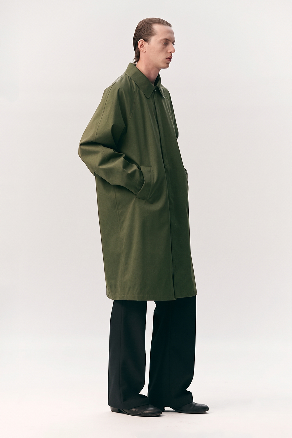 JOBA CARCOAT SS26 WASHED FOREST