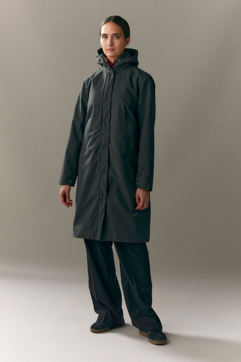 NOT SO LONG TUBE SPOILER AW23 houtskool 