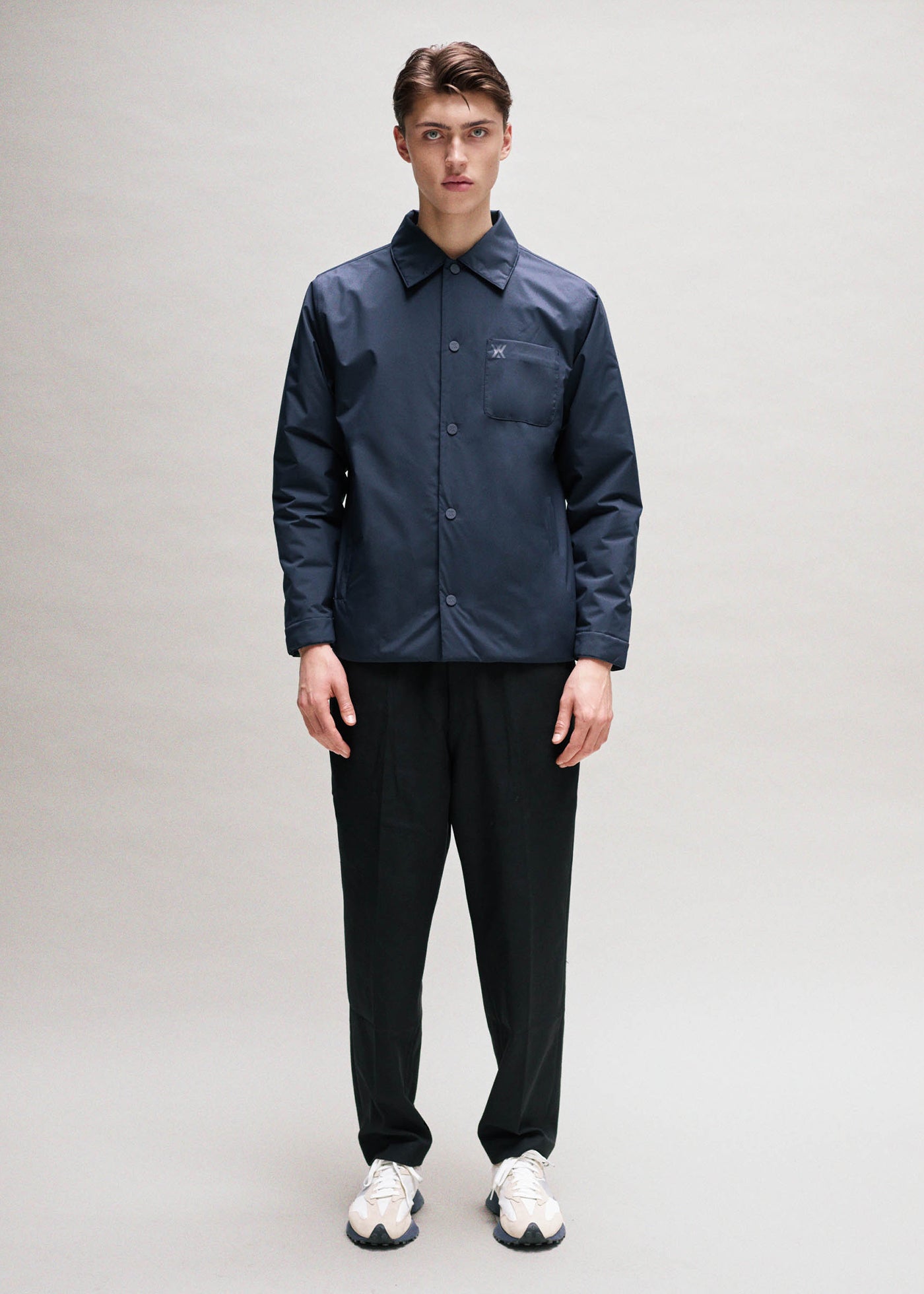 Overhemdjack Gewatteerd Marine SS21