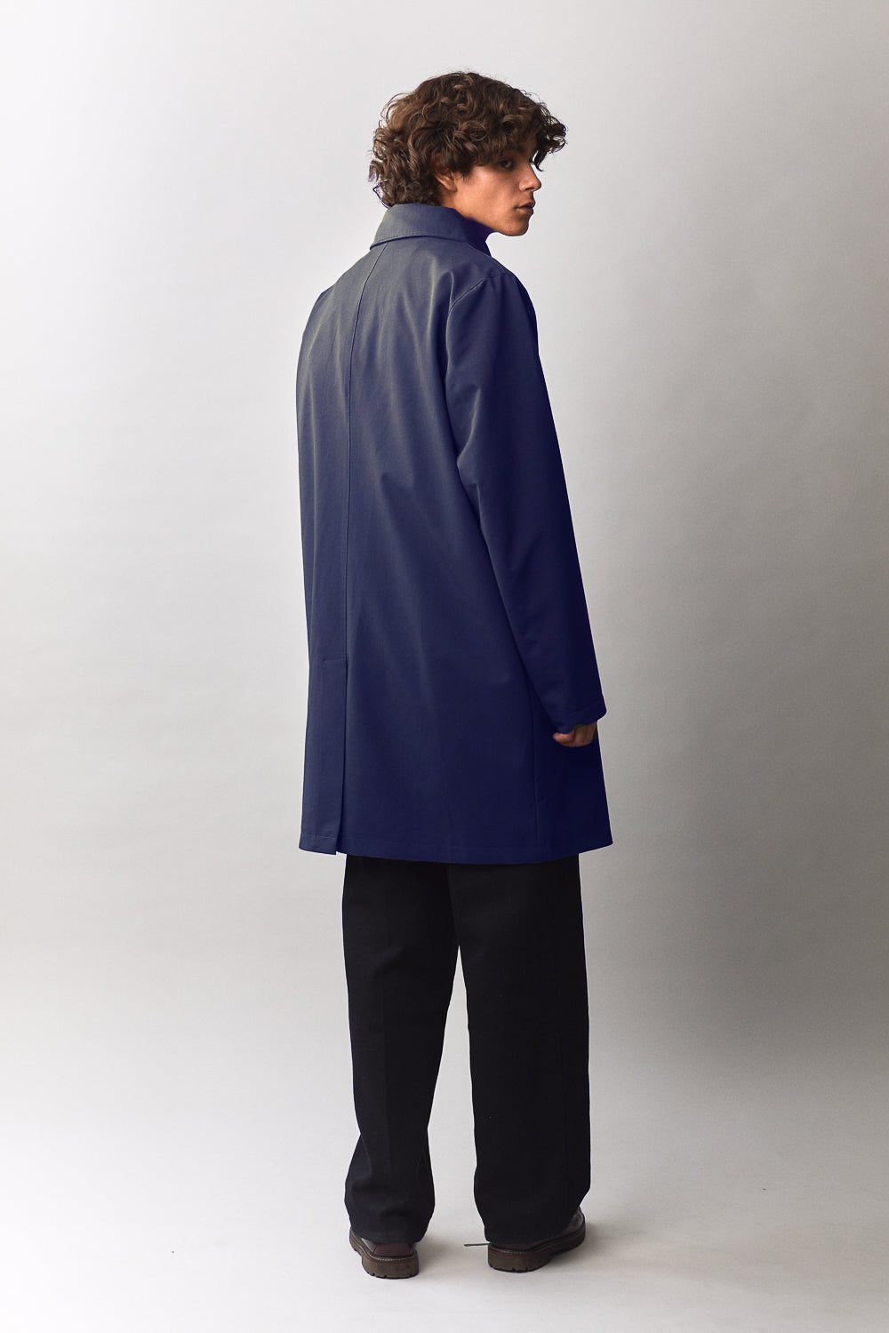 LANGE DONG STRETCH TWILL SS23 MARINE
