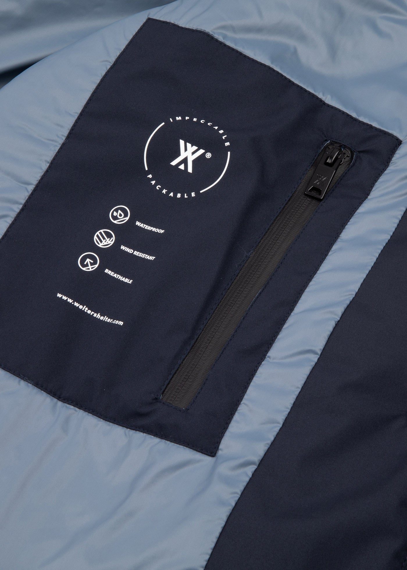 Overhemdjack Gewatteerd Marine SS21